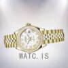 Rolex Datejust 28mm Ladies m279138rbr-0032 Jubilee Bracelet Watch - Image 3