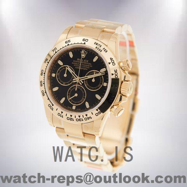 Rolex Daytona 116508BKSO Men’s 40mm Yellow Gold-tone Automatic Watch 6