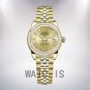 Rolex Datejust 28mm m279138rbr-0022 Ladies Gold-tone Automatic Watch - Image 2