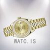 Rolex Datejust 28mm m279138rbr-0022 Ladies Gold-tone Automatic Watch - Image 3