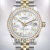Rolex Datejust m278383rbr-0028 31mm Ladies Silver-tone Watch