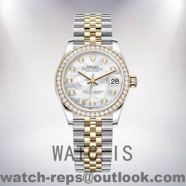 Rolex Datejust m278383rbr-0028 31mm Ladies Silver-tone Watch - Image 2