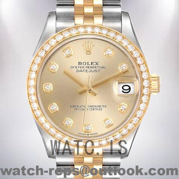 Rolex Datejust 31mm m278383rbr-0026 Ladies Jubilee Bracelet Automatic Watch 4