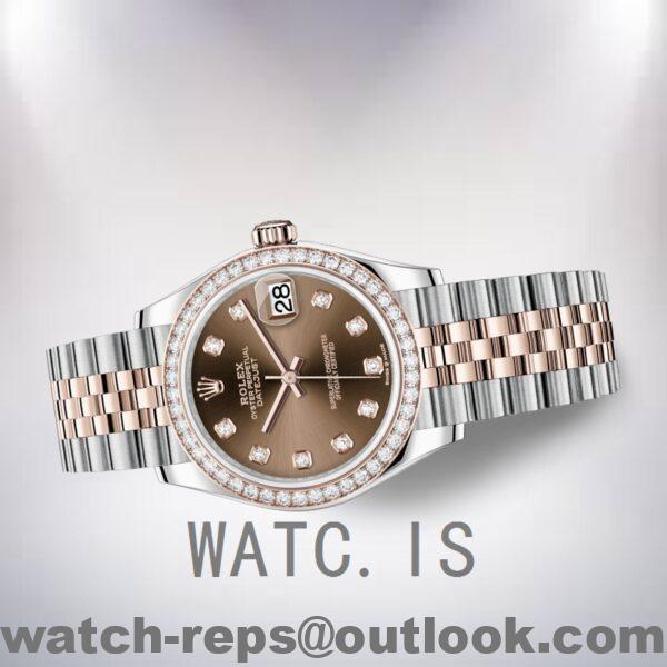 Rolex Datejust Ladies 31mm m278381rbr-0028 Chocolate Dial Watch - Image 3