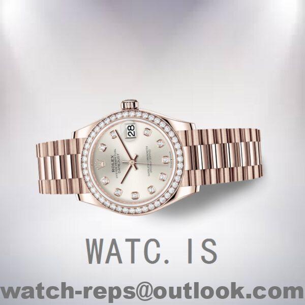 Rolex Datejust 31mm Ladies m278285rbr-0030 President Bracelet Automatic Watch - Image 3