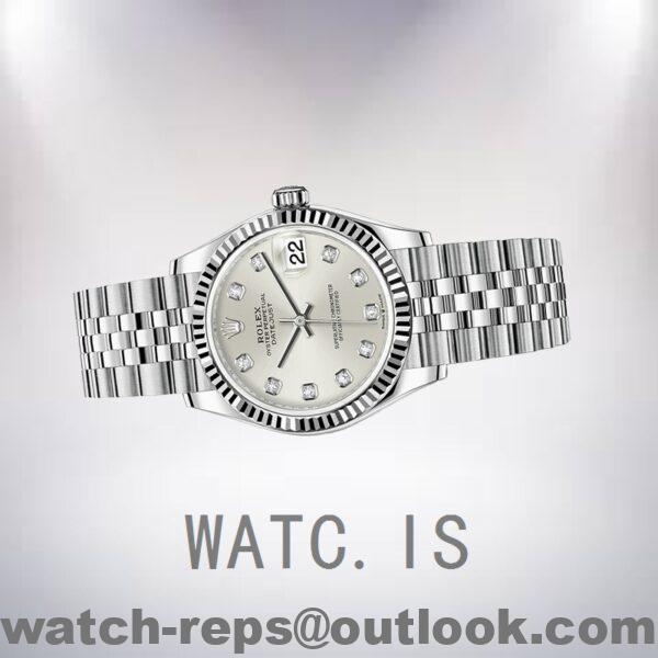 Rolex Datejust 31mm Ladies m278274-0030 Automatic Jubilee Bracelet Watch - Image 3