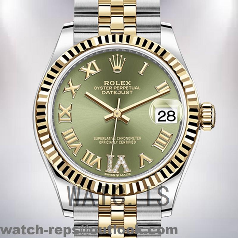 Rolex Datejust Ladies m278274-0032 31mm Jubilee Bracelet Watch 3