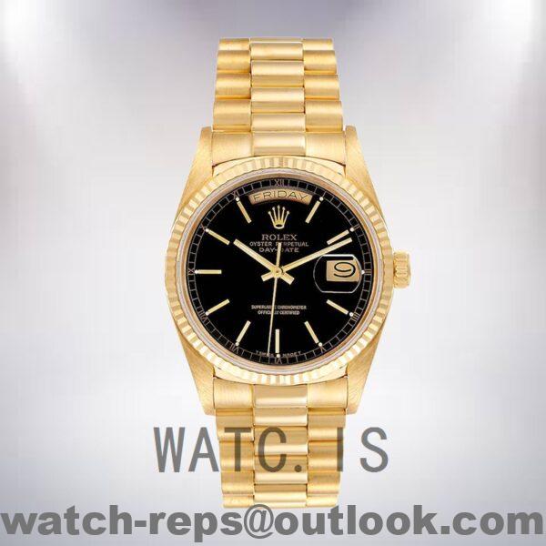 Rolex Day-Date Men's 18038 36mm President Bracelet Automatic Watch - Image 2