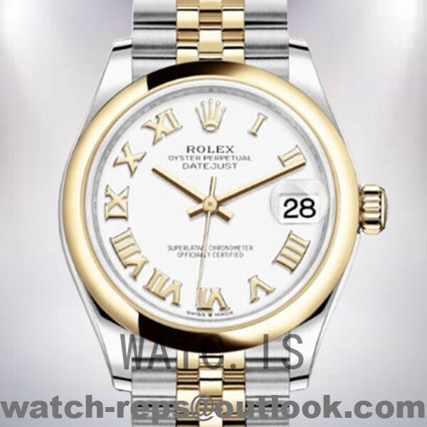 Rolex Datejust m278243-0002 Ladies 31mm Automatic Jubilee Bracelet Watch 4