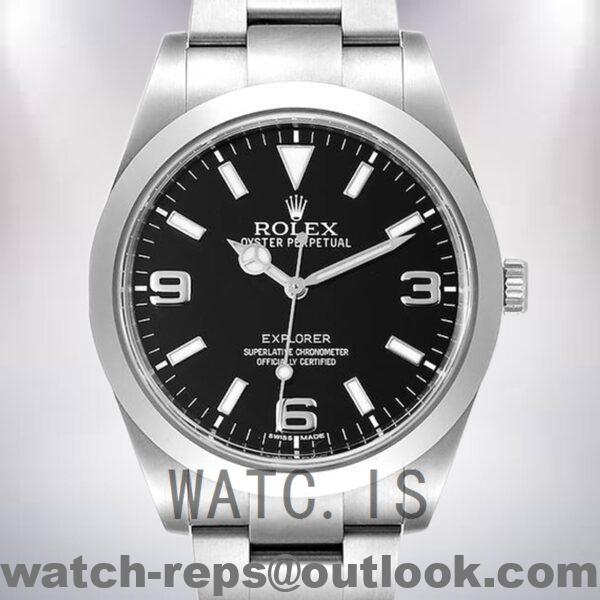 Rolex Explorer Men’s m214270-0003 39mm Oyster Bracelet Watch 4