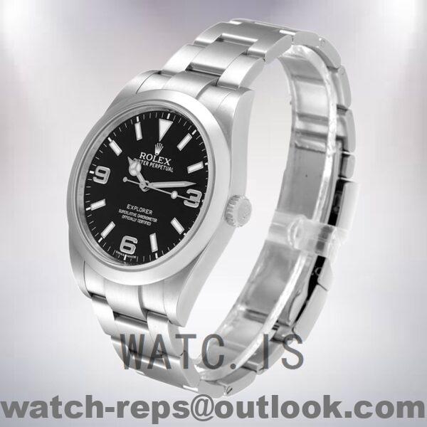 Rolex Explorer Men’s m214270-0003 39mm Oyster Bracelet Watch 6