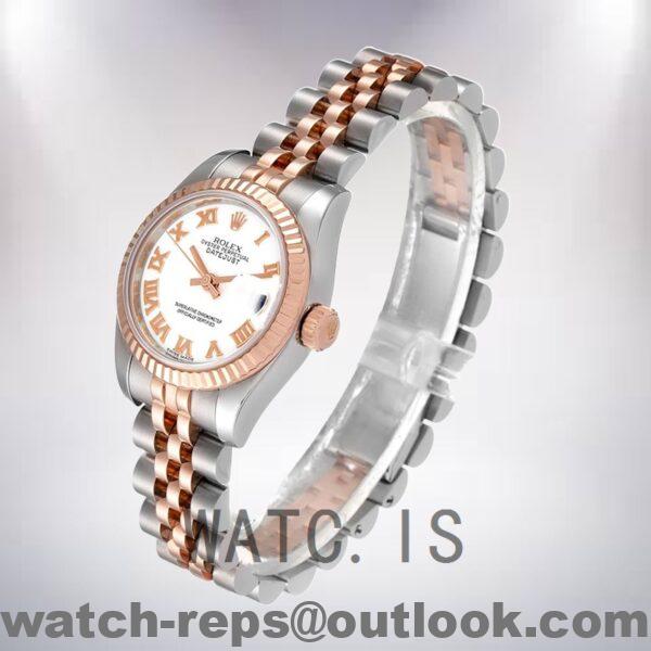 Rolex Datejust Ladies 26mm 179171 White Dial Watch - Image 3