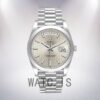 Rolex Day-Date Men's 40mm m228206-0034 Silver-tone Watch - Image 2