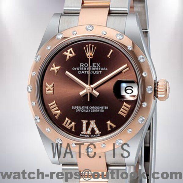 Rolex Datejust 178341-72161 Ladies 31mm Chocolate Dial Automatic Watch 4