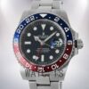 Rolex Gmt Master Ii Men's 40mm m126710blro-0002 Black Dial Silver-tone Watch