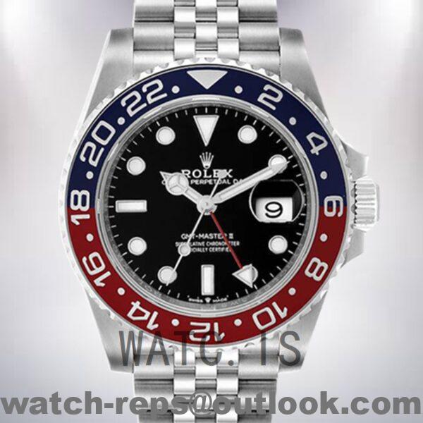 Rolex Gmt Master Ii 40mm m126710blro-0002 Men’s Automatic Black Dial Watch 4