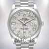 Rolex Day-Date 40mm 228206 Men's Silver-tone Watch