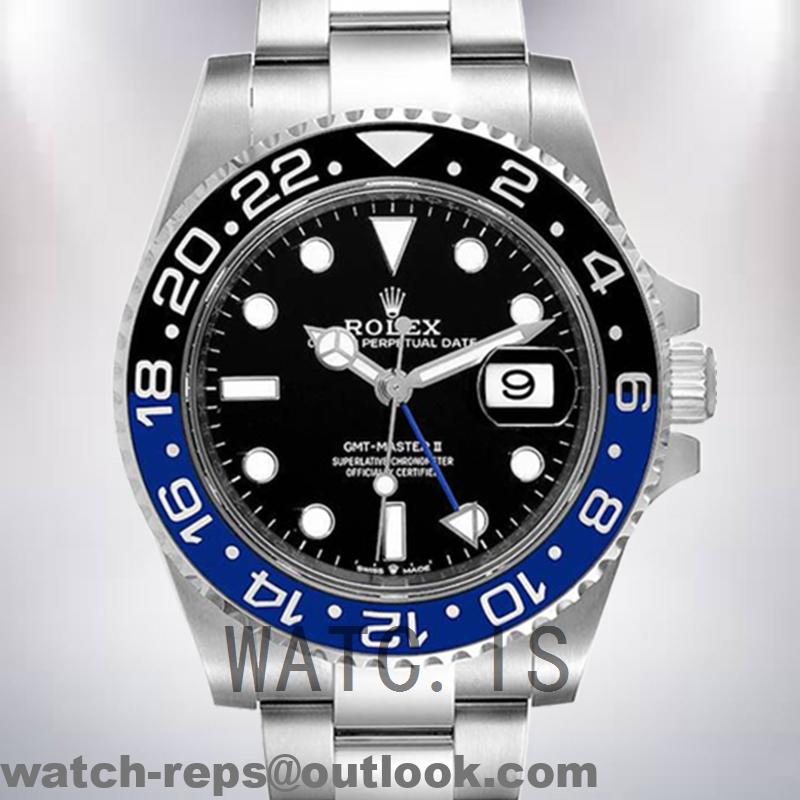 Rolex Gmt Master Ii 40mm m126710blro-0002 Men’s Automatic Black Dial Watch 3