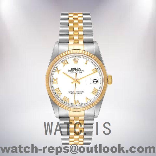 Rolex Datejust 36mm 16233WRJ Men's Silver-tone Watch - Image 2