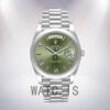 Rolex Day-Date Men's 40mm m228206-0027 Green Dial Watch - Image 2