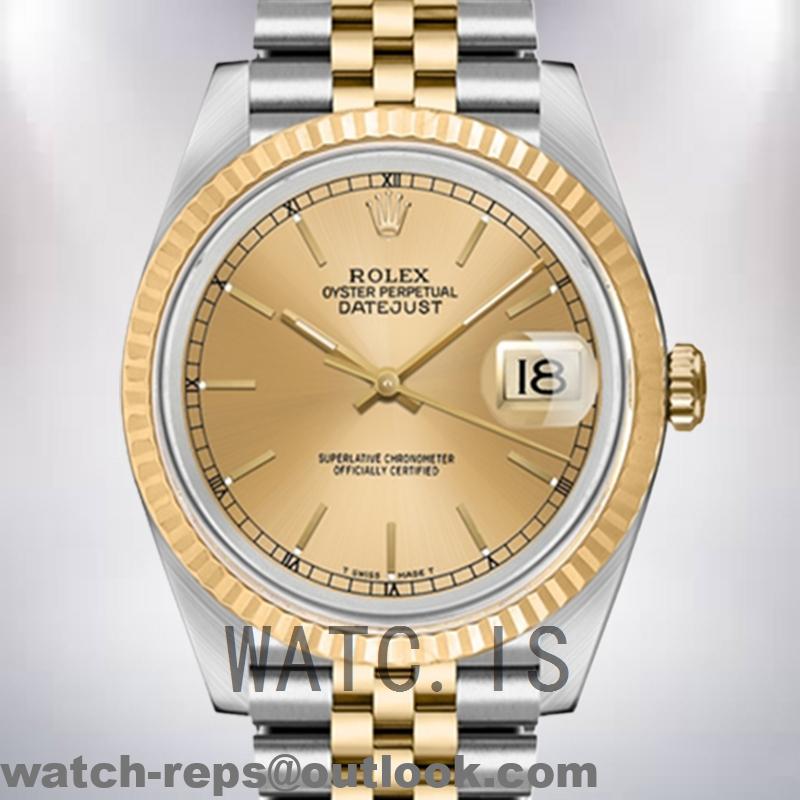 Rolex Datejust 36mm Men’s 16233CSJ Jubilee Bracelet Automatic Watch 2