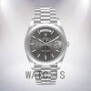 Rolex Day-Date Men's 40mm m228206-0011 Dark Rhodium Dial Watch - Image 2