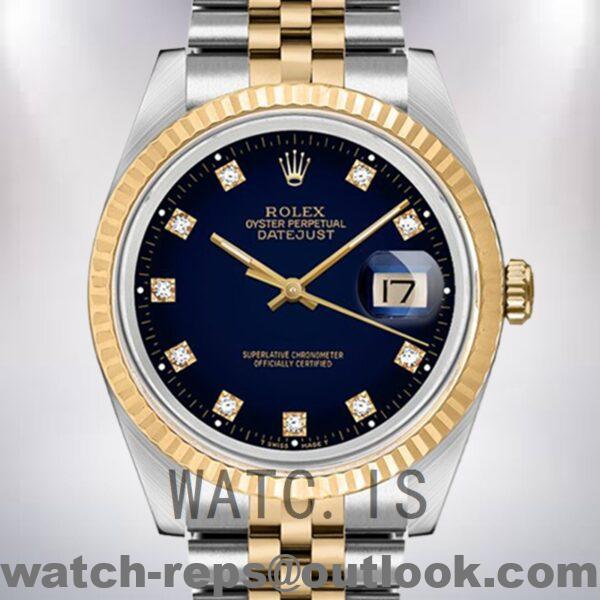 Rolex Datejust Men's 36mm 16233BLDJ Automatic Watch