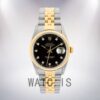 Rolex Datejust Men's 36mm 16233BKDJ Black Dial Jubilee Bracelet Watch - Image 2