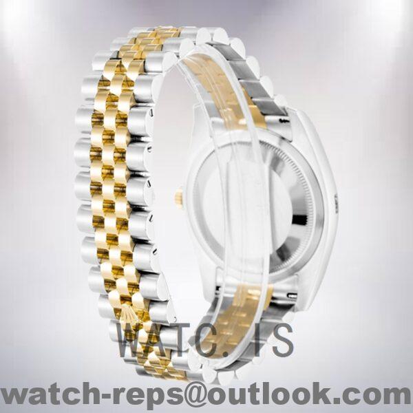 Rolex Datejust Men's 36mm 16233BKDJ Black Dial Jubilee Bracelet Watch - Image 4