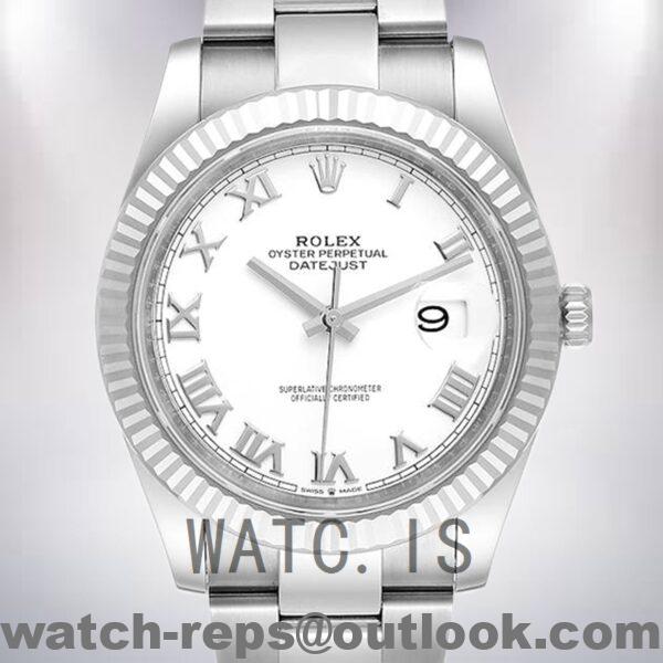 Rolex Datejust 41mm Men’s 126334WRO White Dial Automatic Watch 4