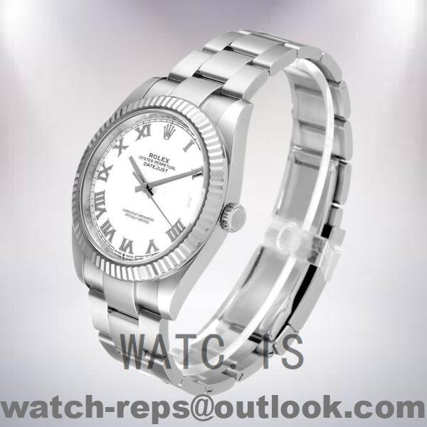 Rolex Datejust 41mm Men’s 126334WRO White Dial Automatic Watch 6