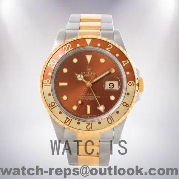 Rolex Gmt Master 16713BNSO 40mm Men's Bronze Dial Oyster Bracelet Watch - Image 2