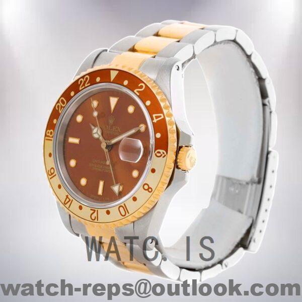 Rolex Gmt Master 16713BNSO 40mm Men's Bronze Dial Oyster Bracelet Watch - Image 3