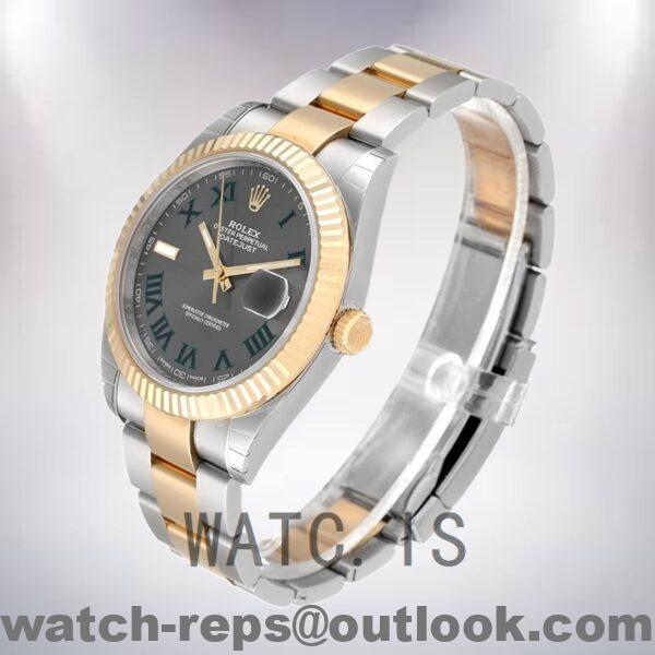 Rolex Datejust m126333-0019 41mm Men's Silver-tone Watch - Image 3