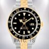 Rolex Gmt Master Men's 40mm 16713BKSJ-1 Black Dial Automatic Watch