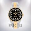Rolex Gmt Master Men's 40mm 16713BKSJ-1 Black Dial Automatic Watch - Image 2