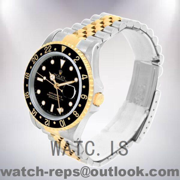 Rolex Gmt Master 40mm 16713BKSJ Men's Jubilee Bracelet Watch - Image 3