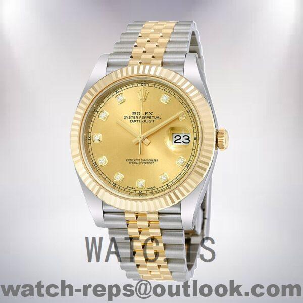 Rolex Datejust 41mm m126333-0012 Men's Jubilee Bracelet Watch - Image 2