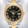 Rolex Datejust Men's 126333 41mm Black Dial Watch