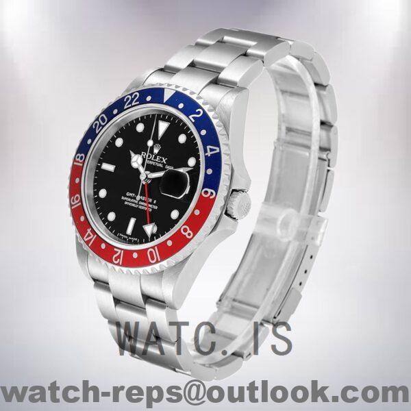 Rolex Gmt Master Ii 16710PEPSI Men’s 40mm Oyster Bracelet Automatic Watch 6