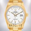 Rolex Day-Date 36mm Men's m128238-0081 Gold-tone Watch