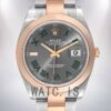 Rolex Datejust 41mm m126301-0015 Men's Silver-tone Watch