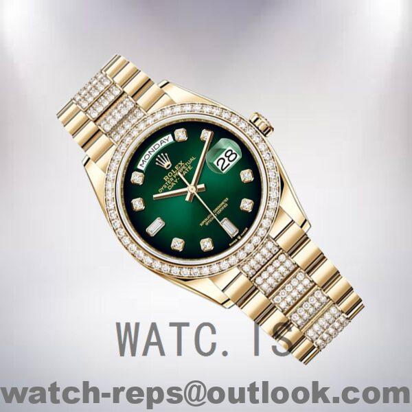Rolex Day-Date m128348rbr-0036 36mm Men's President Bracelet Automatic Watch - Image 3
