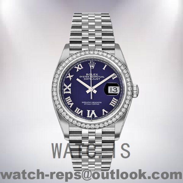 Rolex Datejust m126284rbr-0013 36mm Ladies Automatic Watch - Image 2