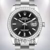 Rolex Datejust m126284rbr-0008 Ladies 36mm Oyster Bracelet Watch