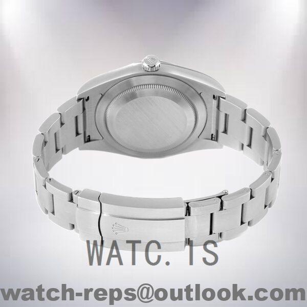 Rolex Oyster Perpetual m114300-0002 41mm Unisex Oyster Bracelet Red Grape Dial Watch - Image 4