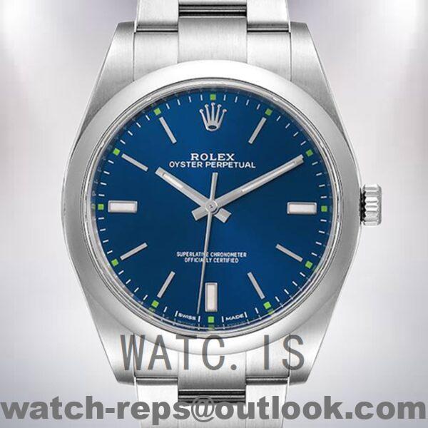 Rolex Oyster Perpetual 41mm Unisex m114300-0002 Silver-tone Automatic Watch
