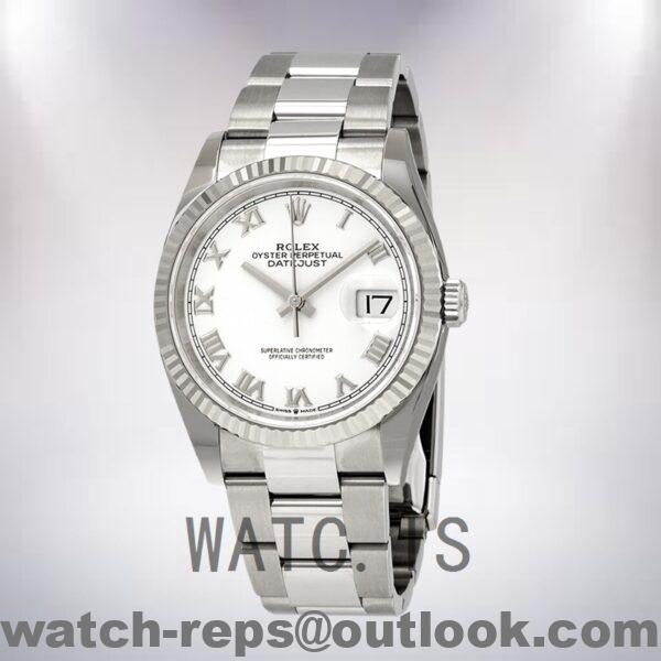 Rolex Datejust Men's 36mm 126234WRO White Dial Watch - Image 2