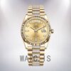 Rolex Day-Date Men's 36mm m128238-0026 Champagne Dial President Bracelet Watch - Image 2
