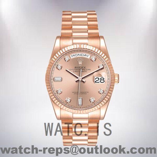 Rolex Day-Date m128235-0009 36mm Men's President Bracelet Watch - Image 2